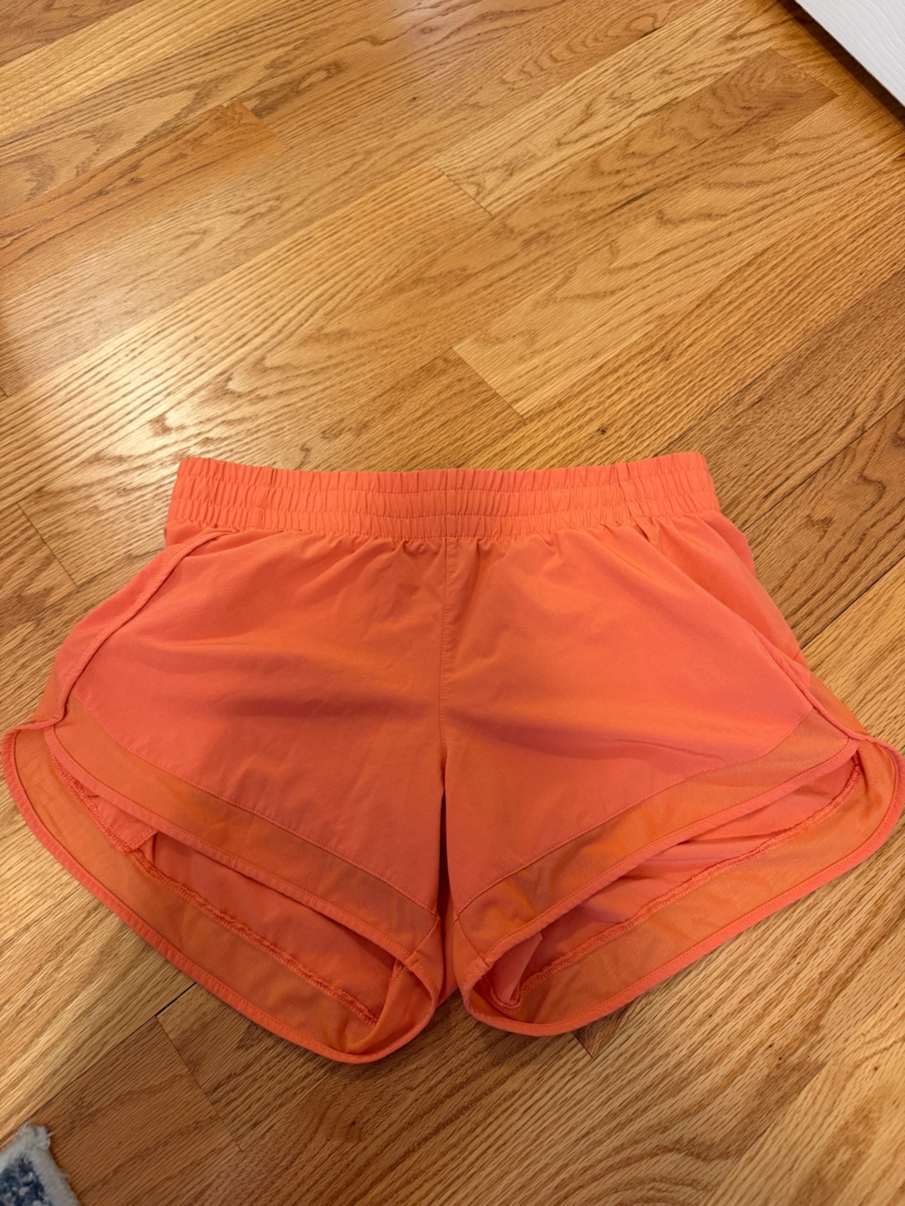 Athleta Mesh Run Racer Shorts